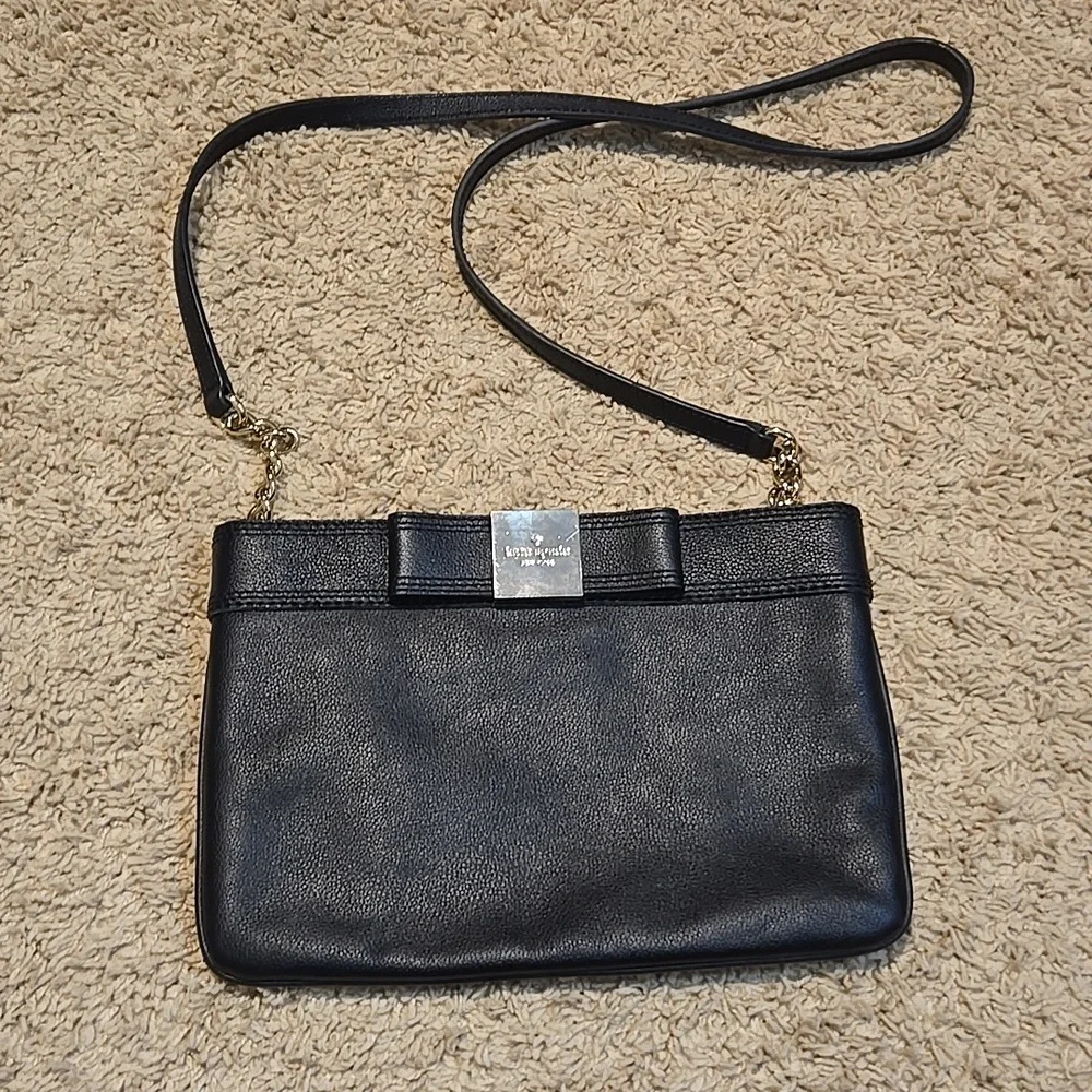 Kate Spade Black Leather‎ Crossbody
